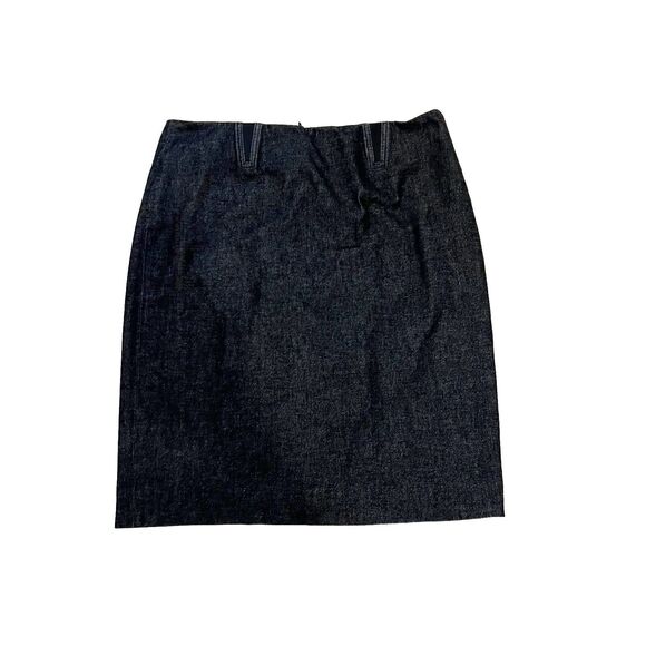 VINCE Charcoal Pencil Skirt Stretch Elastic Waist Back‎ Zip Size 10 Career Work - Picture 1 of 6